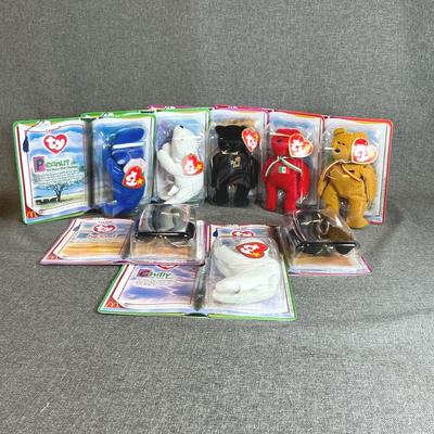 McDonald’s Ty Teenie Beanie Babies 2000 Collectible Plush Toys In Original Packaging 