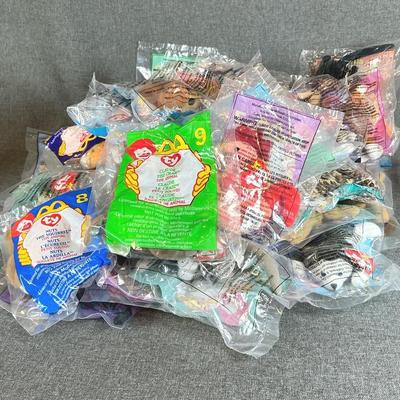 McDonald’s Ty Beanie Babies Happy Meal Plush Toys 