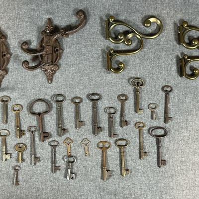 Coat Hooks & Key Collection