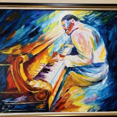 Erroll Garner by Afremov