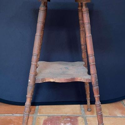 Vintage Square Top Table