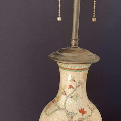 Vintage Asian Lamp Base