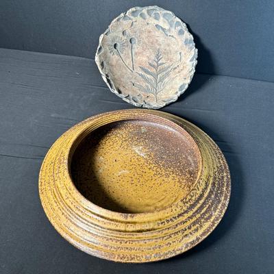 Vintage Japanese Pottery - Footed Dishes