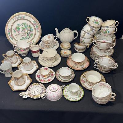 Tea Cups - Nippon, Haviland, Limoges 