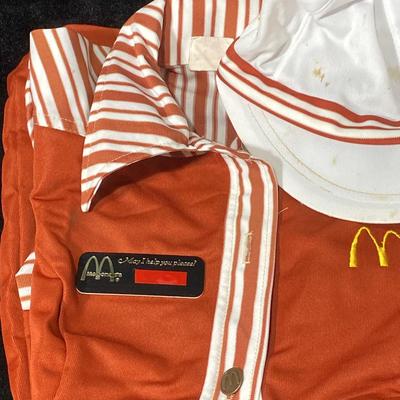 Vintage McDonald’s Uniform-1970’s
