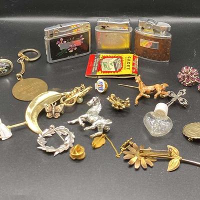 Vintage Women’s Pins and Accessories 