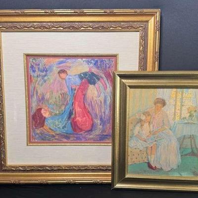“Fun In The Sun” Barbara A. Wood AP Lithograph 
