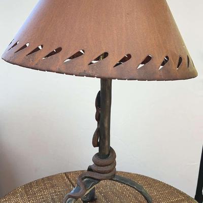 Metal Snake Lamp