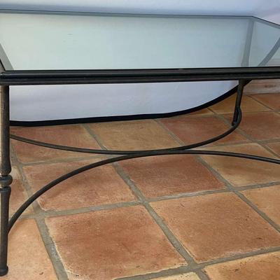 Glass Top Coffee Table