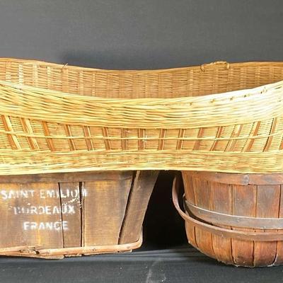 Vintage Farm Baskets 
