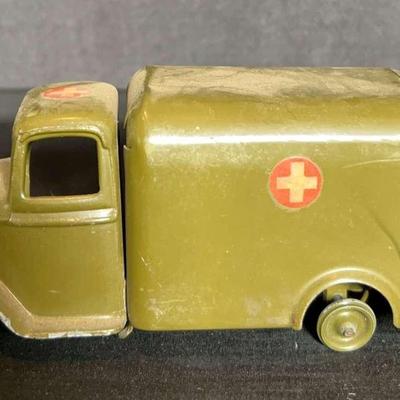 Vintage Toy Army Ambulance