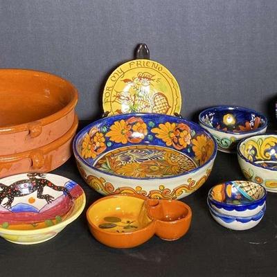 Hand Painted Pottery 