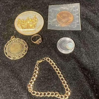 10K Gold and Coins