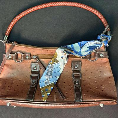 Hand Bag Scarf with Purse