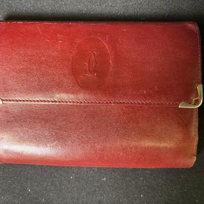 Cartier Leather Wallet - Authenticated