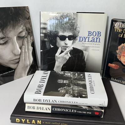 Bob Dylan Hardcover Book Collection 