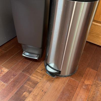 Step Open Kitchen Waste Cans