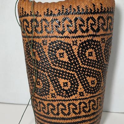 Sarawak Handmade Double Weave Basket 