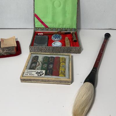 Chinese Calligraphy Tools & Stamp