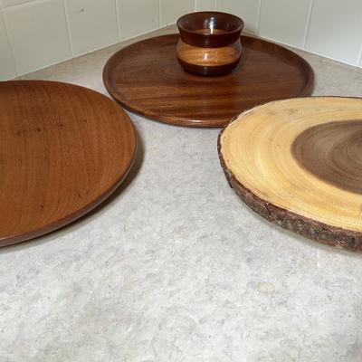 Wood Kitchen Serving Platters