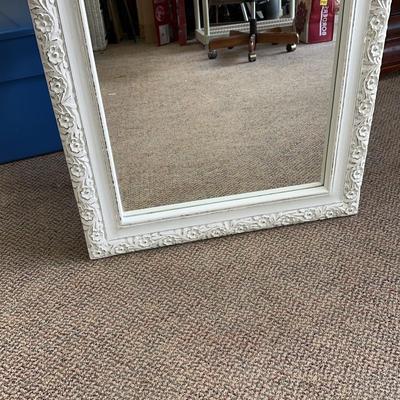 Carved Floral Edge Wall Mirror