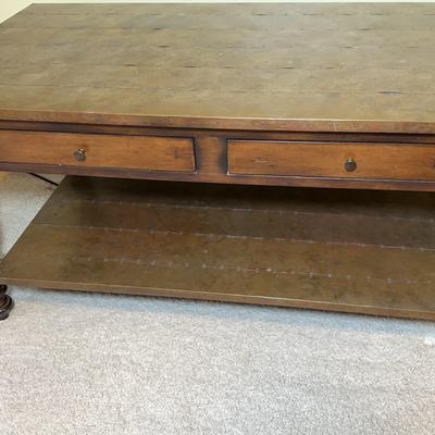 Bassett Filipino Tin Top Vitnage Living Table