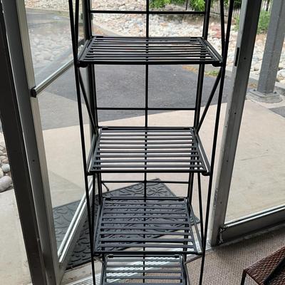 Metal Fold Up Cubicle Shelf
