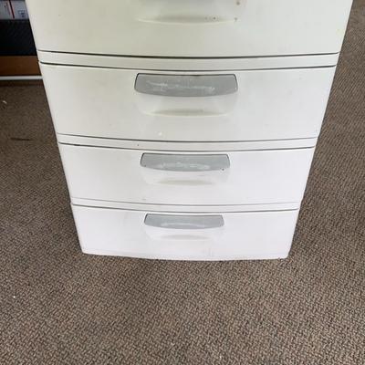 Sterilite Four Drawer Plastic Chest