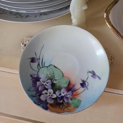 Hand painted plate