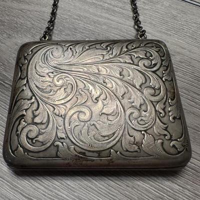 Sterling silver purse
