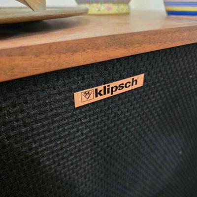 2 PAIRS OF KLIPSCH SPEAKERS