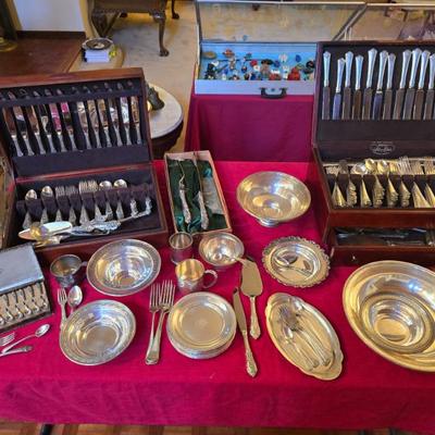 Sterling & Russian silver