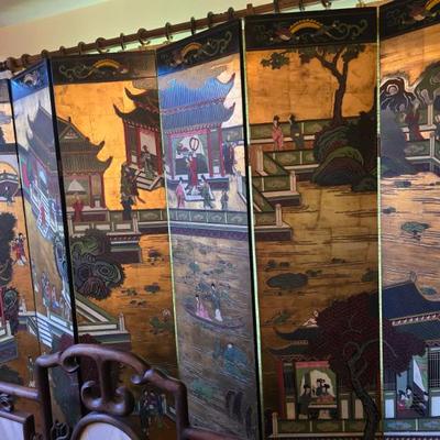6 panel 2 sided screen