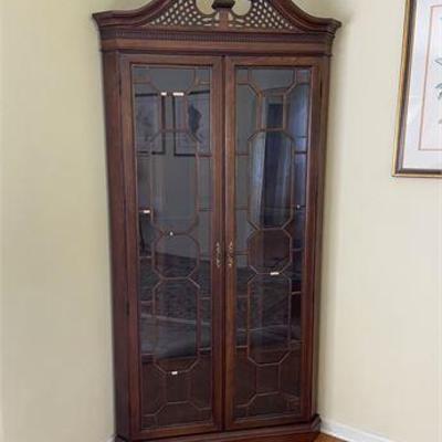 Harden Cherrry Corner Curio Cabinet .jpg