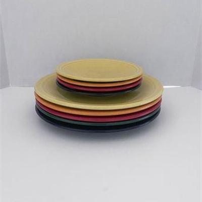 Homer Laughlin Fiesta Ware Plate Collection .jpg