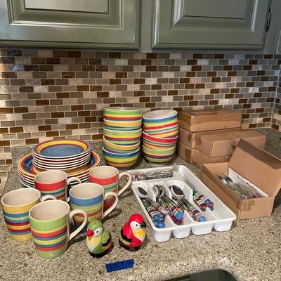 Brylane Home Dinnerware Set Plus More 