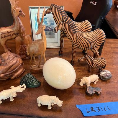 Carved Wood Animals And More!