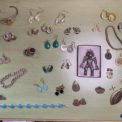 Sterling Silver, 14k, & Other Unique Jewelry 