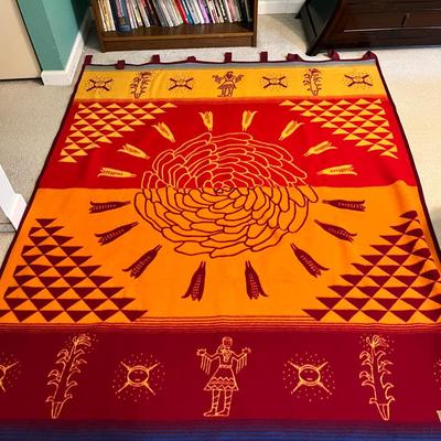 “Awakening” Wool & Colton Hanging Blanket - Pendleton