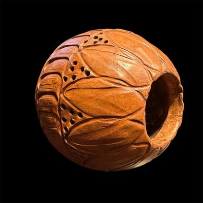 Sale Photo Thumbnail #51: ceramic carved Parfumeur Amber Ball