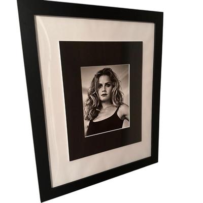 Sale Photo Thumbnail #419: 11x9 photo of Alicia Silverstone by Helmut Newton n frame 18" x 22" 