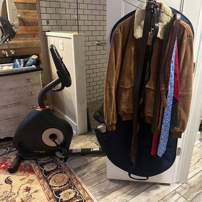 Sale Photo Thumbnail #384: high end clothing, exercise bike