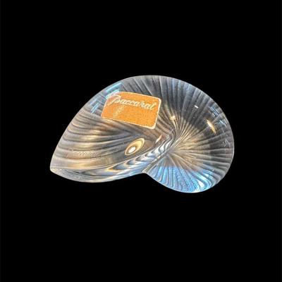 Sale Photo Thumbnail #108: Baccarat sea shell