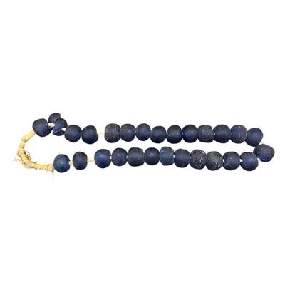 Sale Photo Thumbnail #566: Tanzanite beaded necklace from Ghana