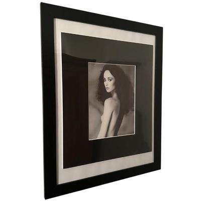 Sale Photo Thumbnail #413: 10 x 7.5 photo of nude female by John Swannell n frame 18" x 22" 