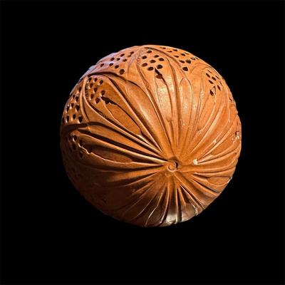Sale Photo Thumbnail #49: ceramic carved Parfumeur Amber Ball