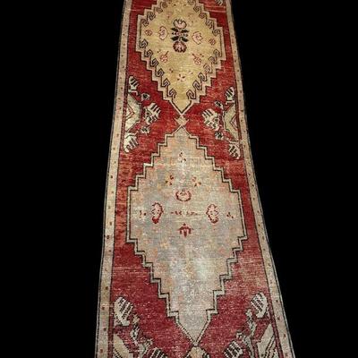 Sale Photo Thumbnail #539: 31" x 104" Turkish Tribal Runner rug # 6