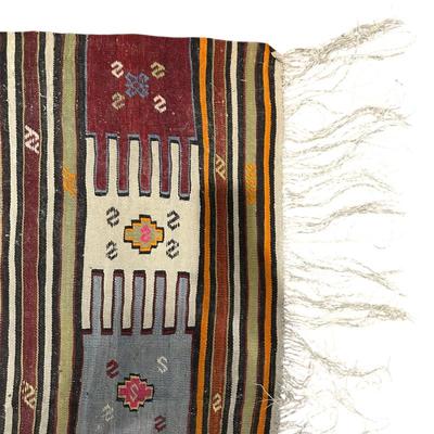 Sale Photo Thumbnail #593: 105" x 53" Turkish Kilm rug Kayseri