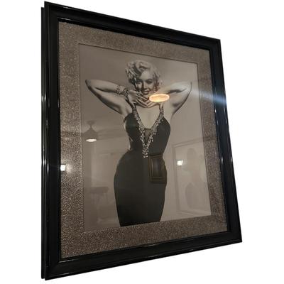 Sale Photo Thumbnail #522: large framed Marilyn portait in frame 41" x 35" 