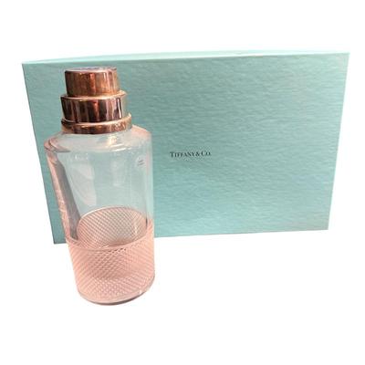 Sale Photo Thumbnail #36: Tiffany and Co. Diamond Point crystal and sterling shaker